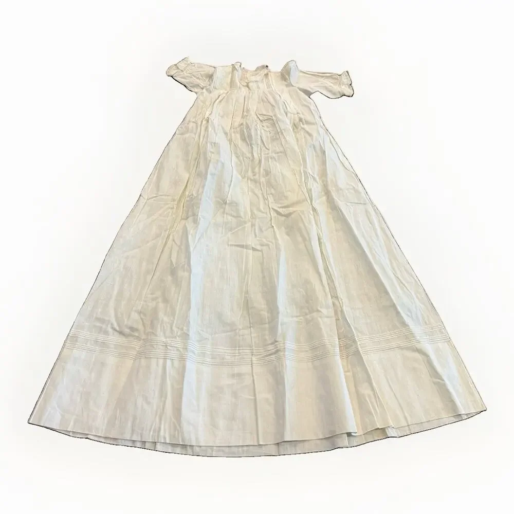 Vintage Antique lace Baby Unbranded Lightweight Christening Gown